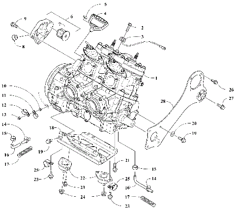 ENGINE AND RELATED PARTS [106118]
