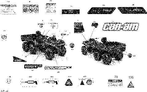 09- Decals Outlander MAX - 6X6 - Pro Nordic