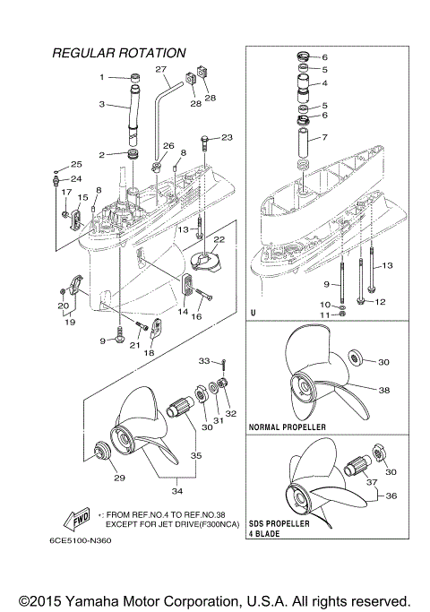 LOWER CASING DRIVE 2
