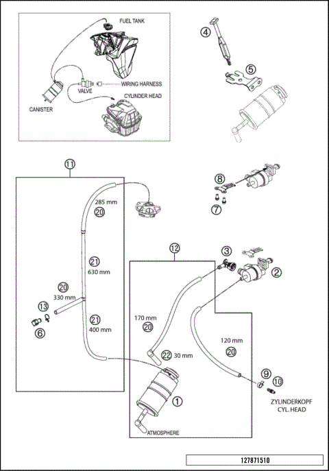 EVAPORATIVE CANISTER