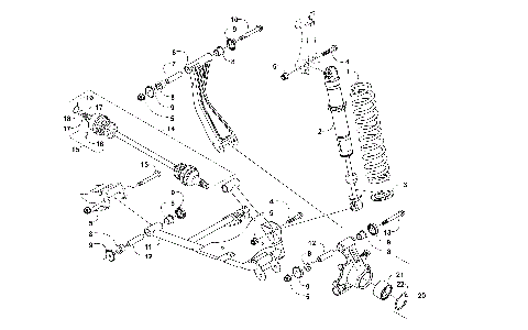 REAR SUSPENSION ASSEMBLY [301299]