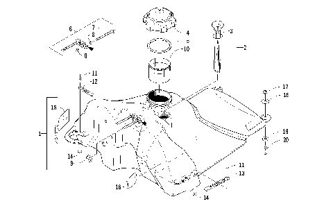 GAS TANK ASSEMBLY [93559]