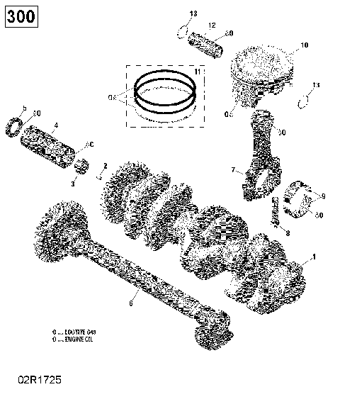 01- Crankshaft, Pistons And Balance Shaft - 300
