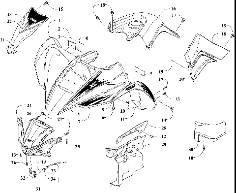 FRONT BODY ASSEMBLY [302044]
