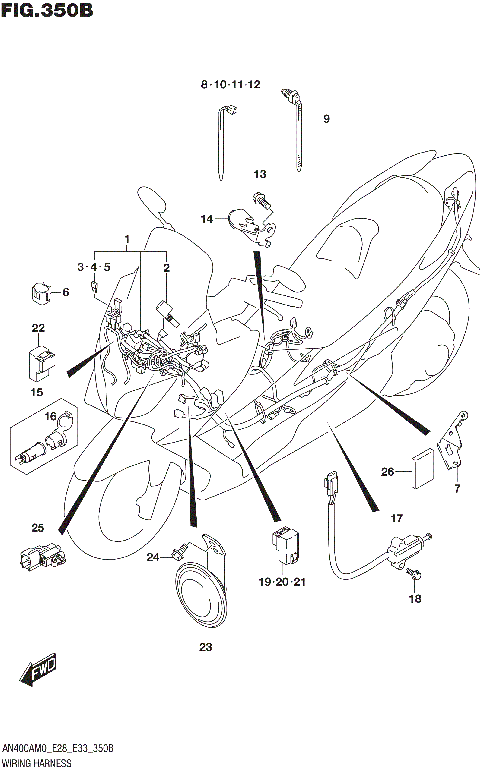WIRING HARNESS (E28)