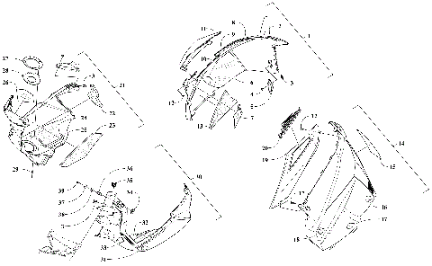 SKID PLATE AND SIDE PANEL ASSEMBLY [105948]