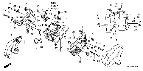 FRONT CYLINDER HEAD COVER