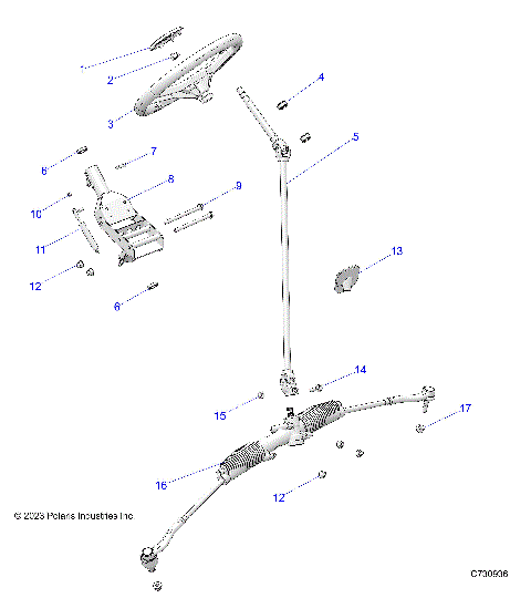 STEERING, NON EPS STEERING ASM. - R23TAA99A1//B1