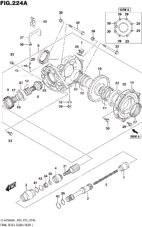 FINAL BEVEL GEAR (REAR)
