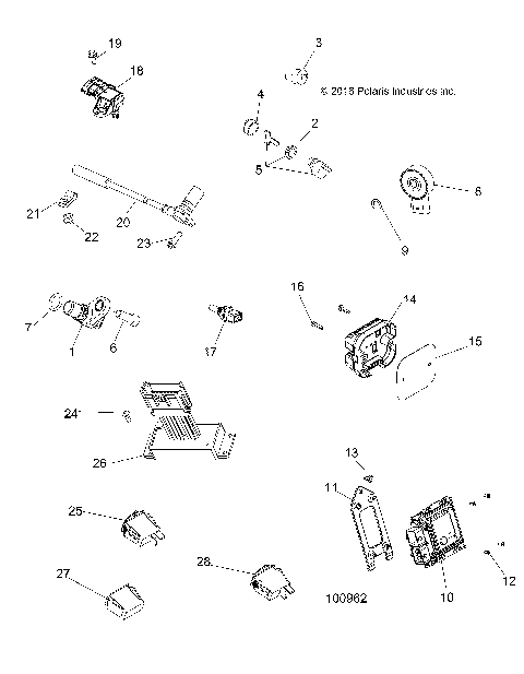 ELECTRICAL, SWITCHES, SENSORS and ECM - A17SES57F1/F2/FL/SET57F1 [100962]