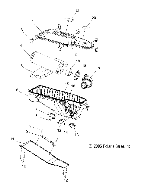 AIR INTAKE SYSTEM - S07PY7FS/FE (49SNOWAIRFSTSWTCH)