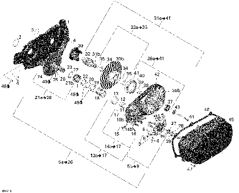 05- Transmission Outlander 800EFI