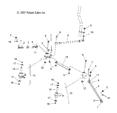 STEERING, LOWER - S08PR6/PS6/PR7/PS7 (49SNOWSTEERING08600RMK)