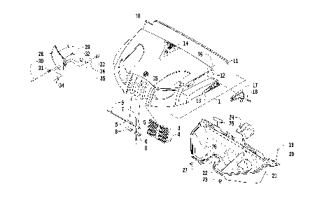 HOOD AND HEADLIGHT ASSEMBLY [94923]