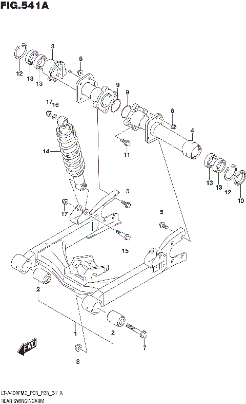 REAR SWINGINGARM