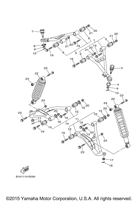 FRONT SUSPENSION WHEEL