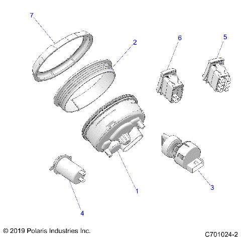 ELECTRICAL, DASH INSTRUMENTS AND CONTROLS - Z21A4E99AX/BX(C701024-2)