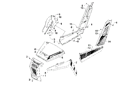 FRONT AND SIDE PANEL ASSEMBLIES [300381]