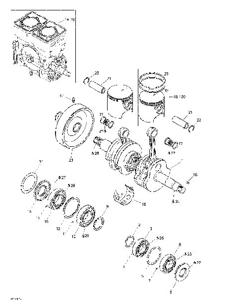 01- Crankshaft And Pistons