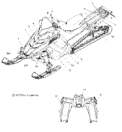 BODY, DECAL - S13CL8/CW8 ALL OPTIONS (49SNOWDECAL13800SBASLT)
