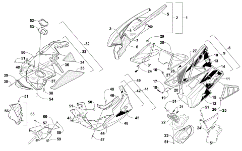 SKID PLATE AND SIDE PANEL ASSEMBLY