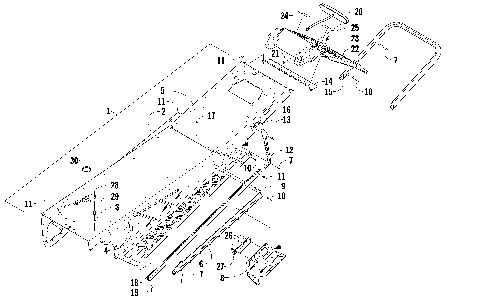 TUNNEL, REAR BUMPER, AND TAILLIGHT ASSEMBLY [89905]
