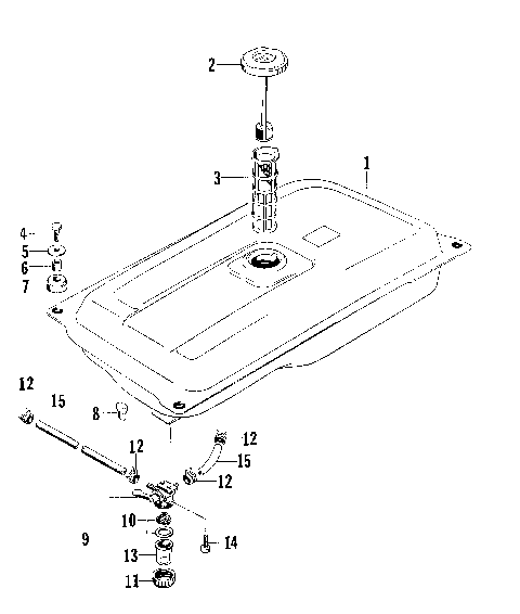 FUEL TANK ASSEMBLY [74909]