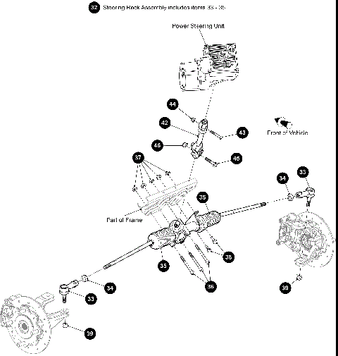 STEERING RACK ASSEMBLY