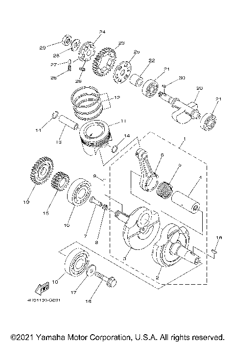 CRANKSHAFT & PISTON