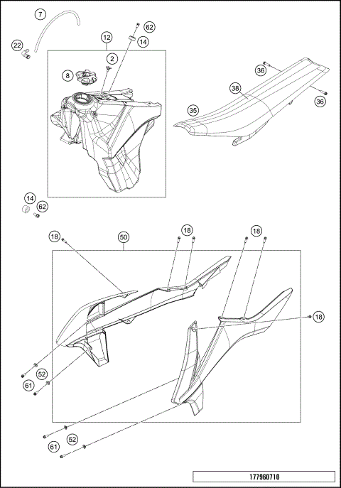 T ANK, SEA T , COVER