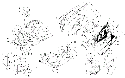 SKID PLATE AND SIDE PANEL ASSEMBLY [104660]