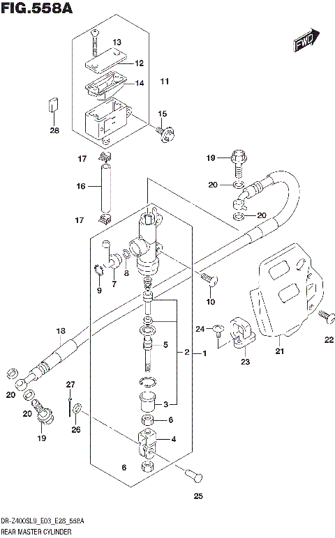 REAR MASTER CYLINDER