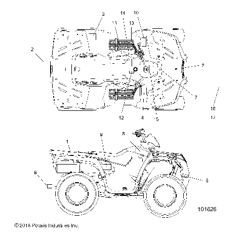 BODY, DECALS - A19SEF57D5 [101626]