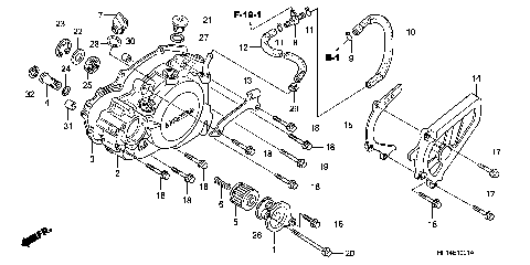 LEFT CRANKCASE COVER