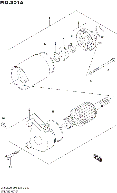 STARTING MOTOR