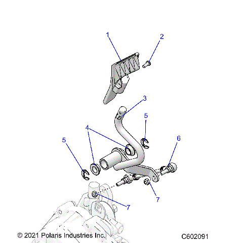 DRIVE TRAIN, SHIFT LINKAGE - S24TKP9FS (600699C)