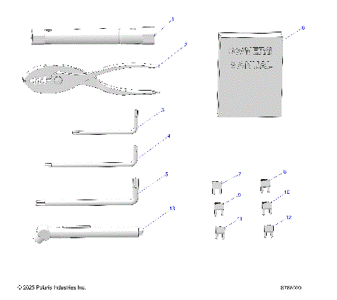 REFERENCE, TOOL KIT & OWNERS MANUALS