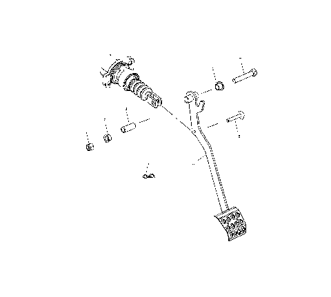 FOOT BRAKE - C10RD50AA (4976437643B13)