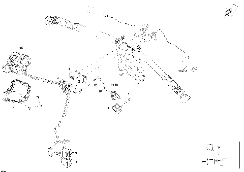 10- Steering Wiring Harness - 600 E-TEC