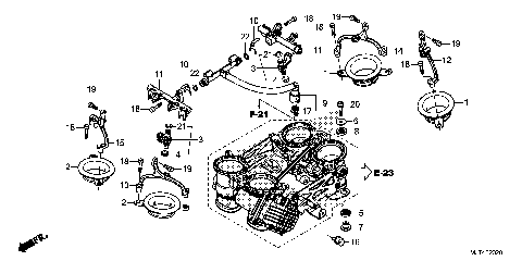 THROTTLE BODY (COMPONENT