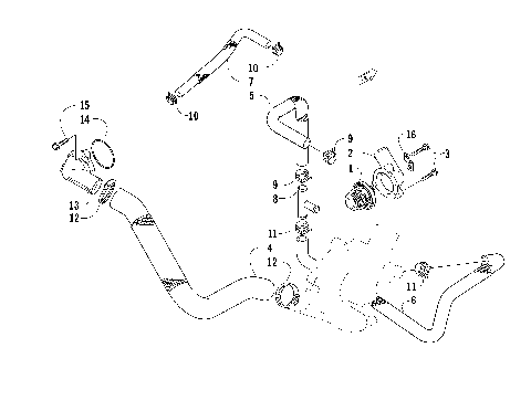 WATER HOSE ASSEMBLY [85540]