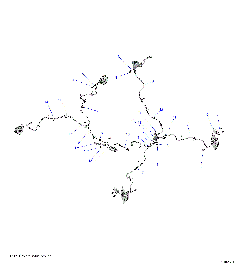 BRAKES, BRAKE LINES - A24SGS95CT/S95FT/ET (C102581)