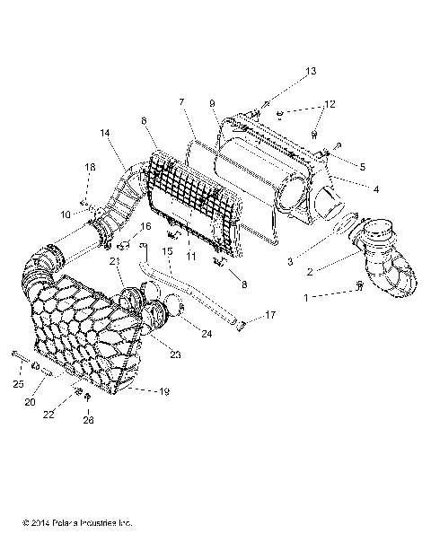 ENGINE, AIR INTAKE SYSTEM - Z16VDE99AF/AM/LM/AS (49RGRAIRBOX151000)