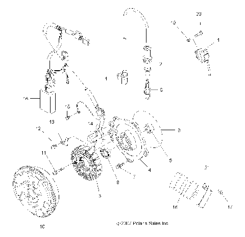ELECTRICAL, IGNITION SYSTEM - A10DH50AX/AZ (49ATVMAGNETO10SP500)