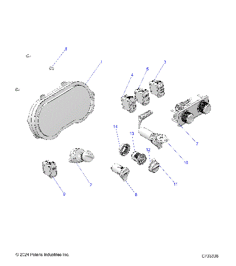 ELECTRICAL, DASH INSTRUMENTS - R25RRS99CK/EK/C9/E9 (C733338)