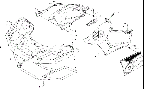FRONT RACK AND SIDE PANEL ASSEMBLIES [302791]