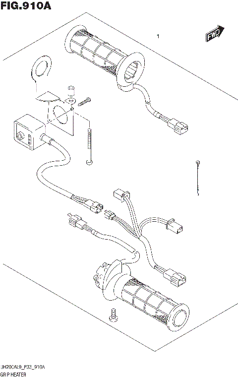 GRIP HEATER SET (OPTIONAL)