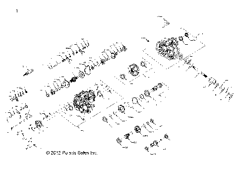 DRIVE TRAIN, MAIN GEARCASE - R13XT9EAL (49RGRTRANS1333162)