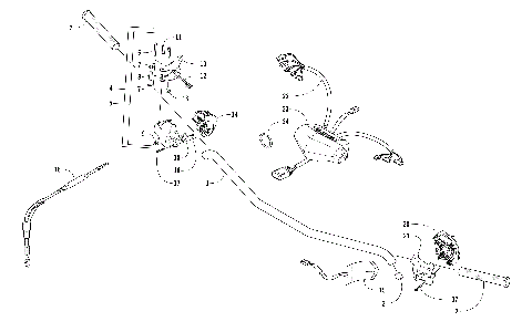 HANDLEBAR AND CONTROLS [105651]