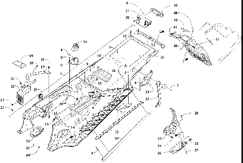 TUNNEL AND SNOWFLAP ASSEMBLY [107508]